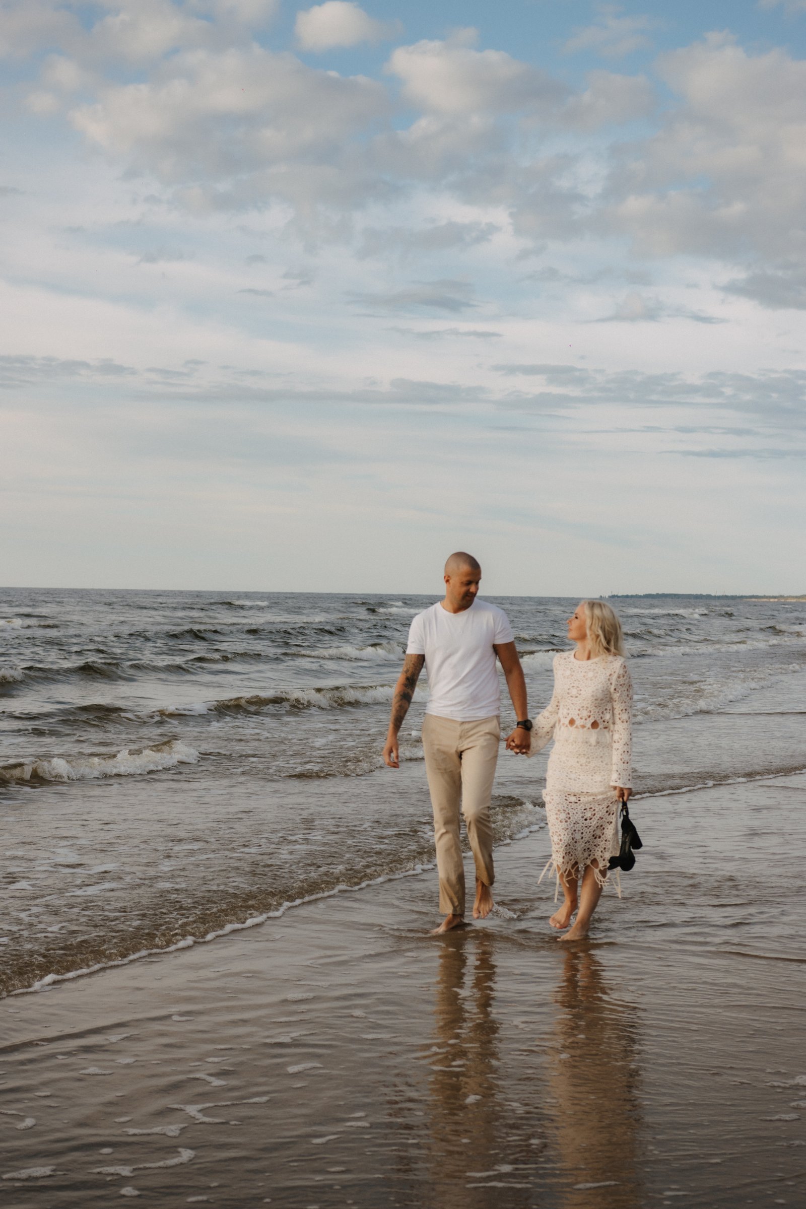 Romantic Baltic Sea Couple Photoshoot